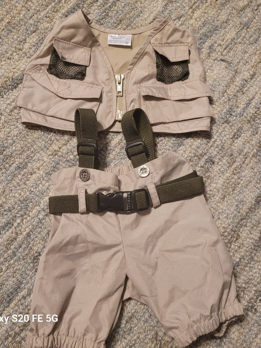 Build a Bear Fishing Outfit
